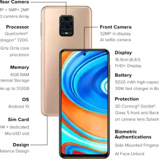 MI Note 9 pro max image 2